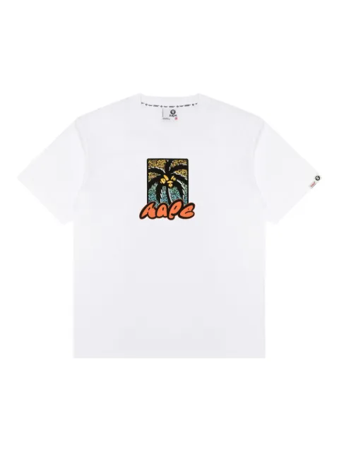 AAPE BY *A BATHING APE® Sunset-print T-shirt