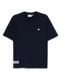 CHOCOOLATE logo-patch T-shirt - Blue