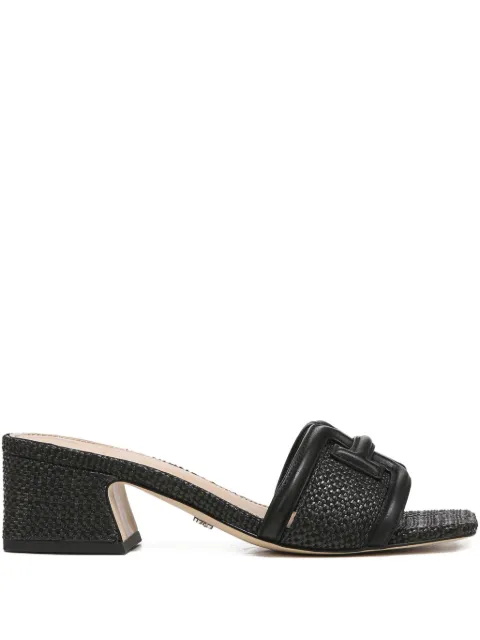 Sam Edelman 45mm Waylon textured block-heel sandals
