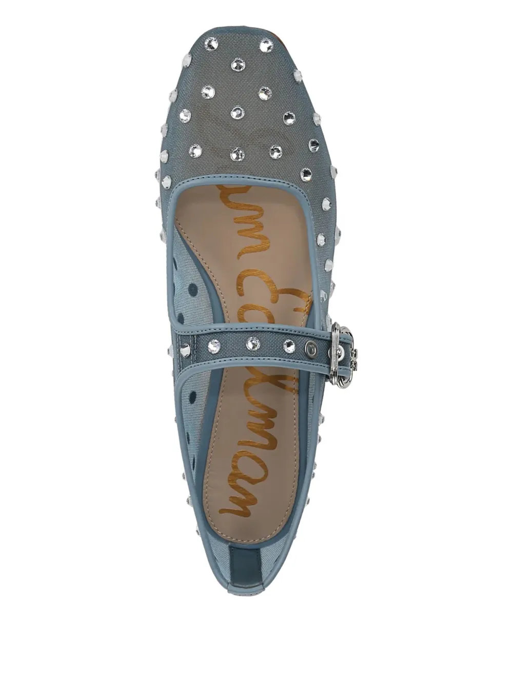 Sam Edelman Michaela embellished ballet flats Blue