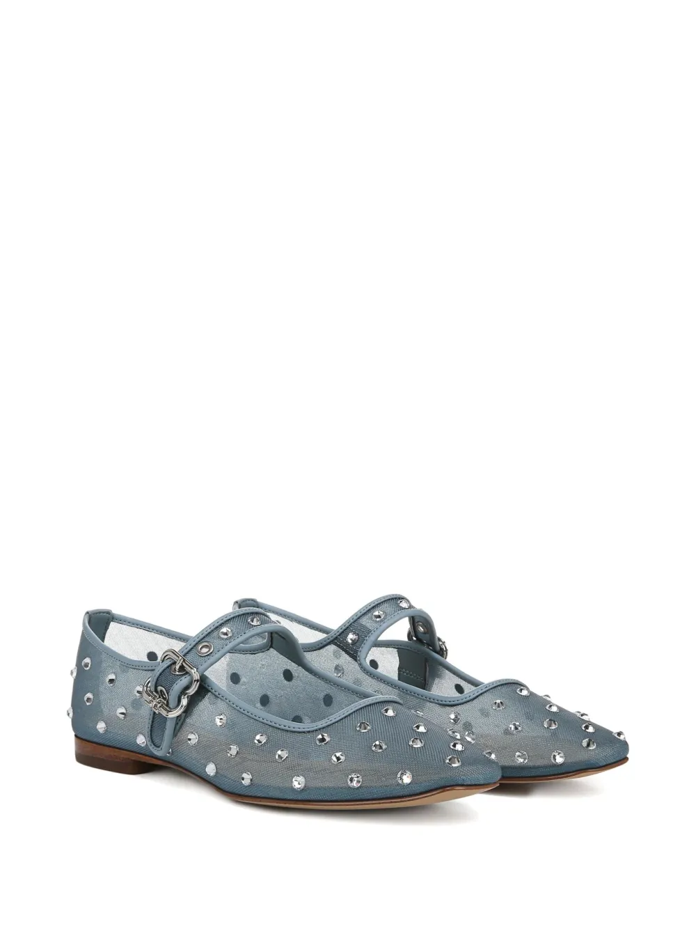 Sam Edelman Michaela embellished ballet flats Blue