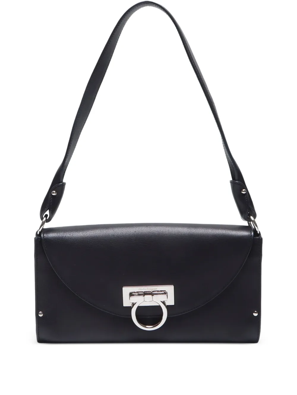 Ferragamo Pre-Owned 2000-2010 Gancini shoulder bag | Black | Image 1