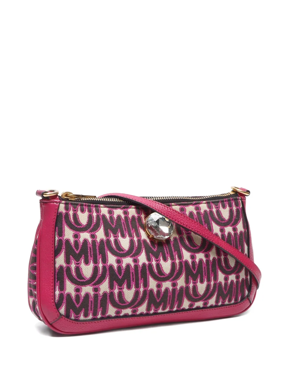 Pre-owned Miu Miu 2000-2015 Canvas Shoulder Bag
