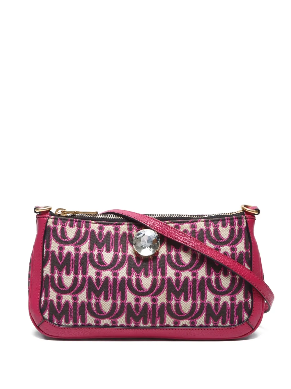 Miu Miu Pre-Owned 2000-2015 canvas shoulder bag | Pink | Image 1