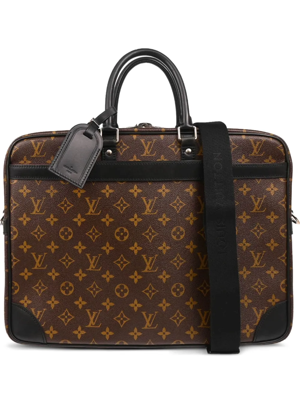 Louis Vuitton Pre-Owned portalaptop Macassar 2011 | marrón | Image 1