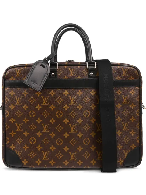 Louis Vuitton Pre-Owned 2011 Macassar laptop bag