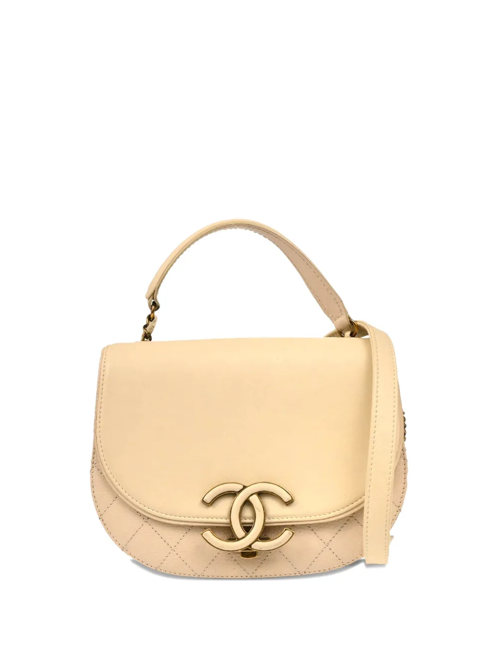 Pre-owned Chanel Coco Curve 两用手提包(2016年典藏款)