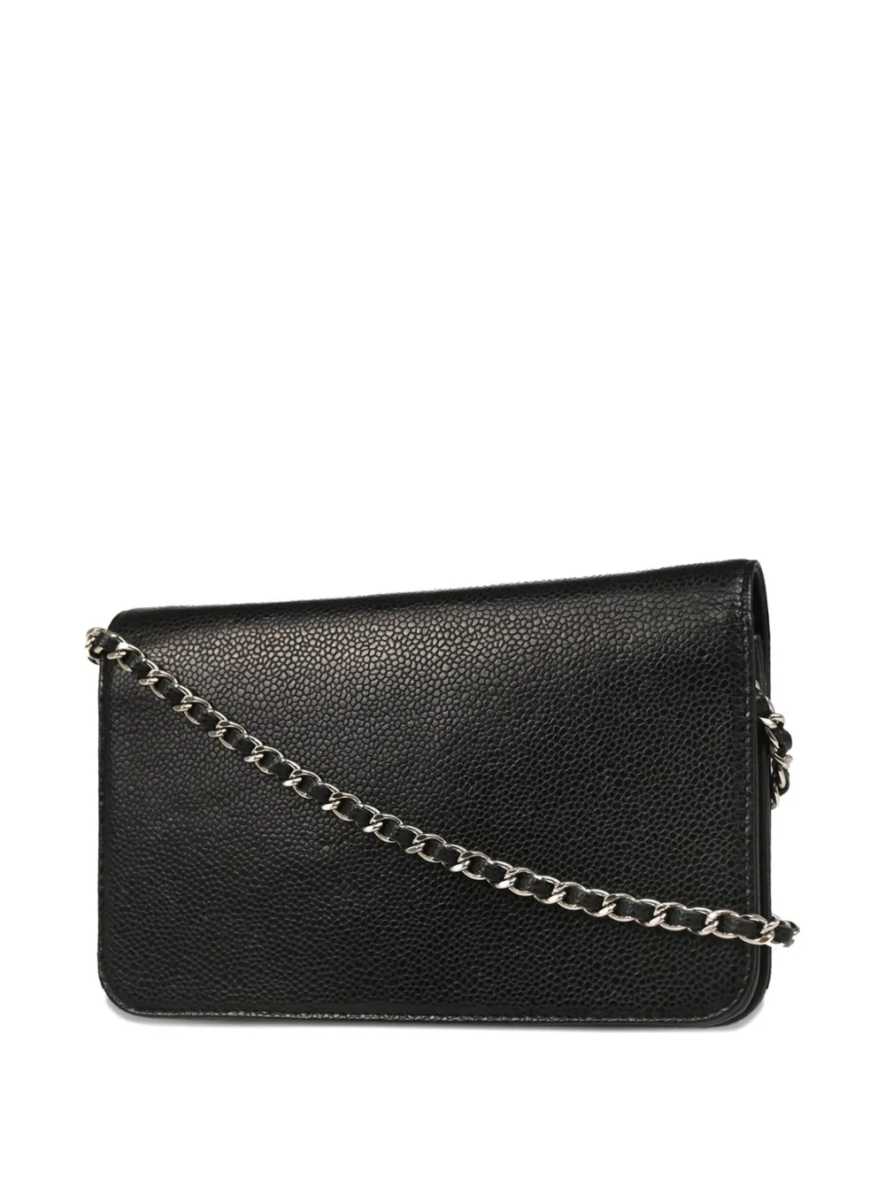 CHANEL Pre-Owned logo-engraved leather crossbody bag | Pre-Owned | Image 2