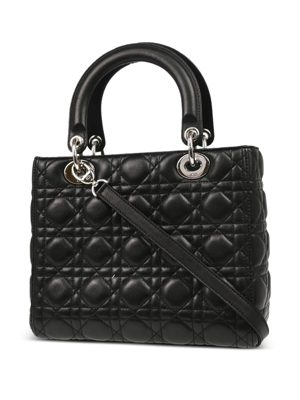 Christian Dior Pre-Owned ^ une anse matelassée en cuir | Pre-owned | Image 2