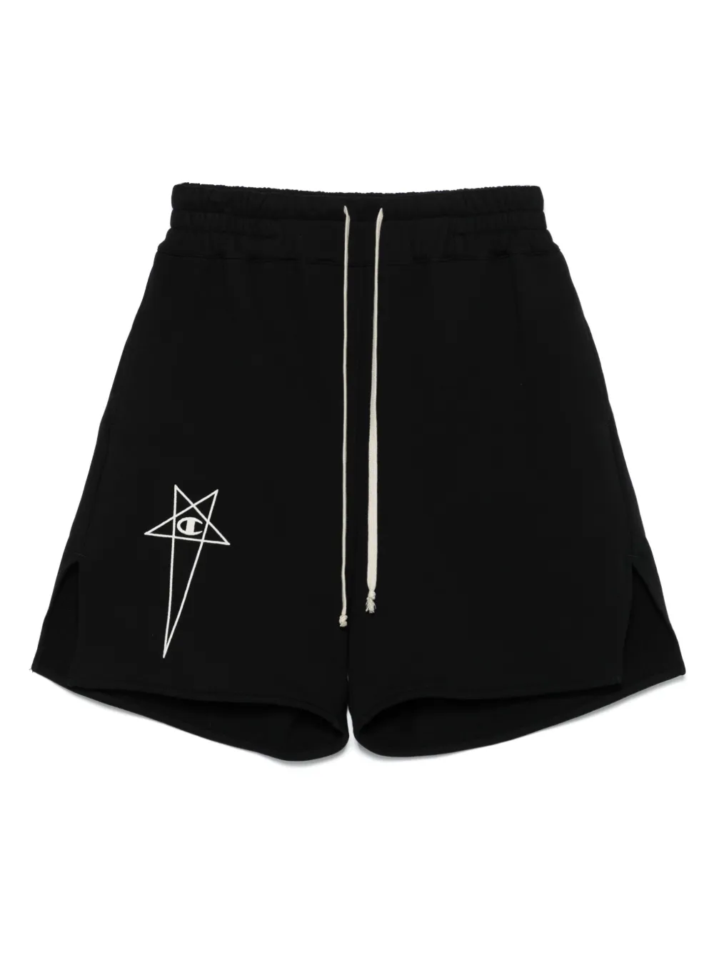 Rick Owens X Champion shorts en colaboración con Champions | negro | Image 1