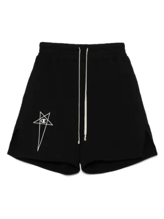 リックオウエンス チャンピオン ショーツ Rick Owens X Champion x Champions ショートパンツ | ブラック