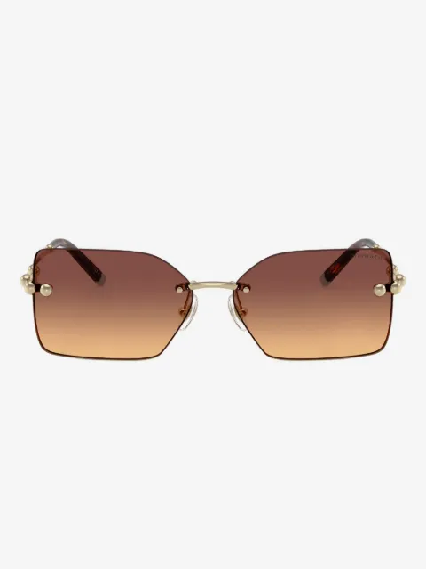 Tiffany & Co Eyewear Sonnenbrille mit geometrischem Gestell