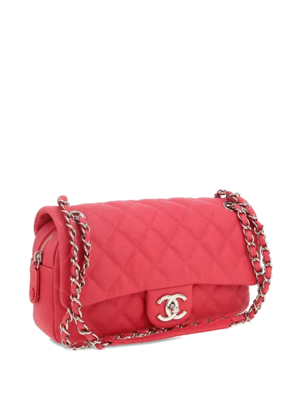 CHANEL Pre-Owned イージーフラップ ショルダーバッグ M | ピンク