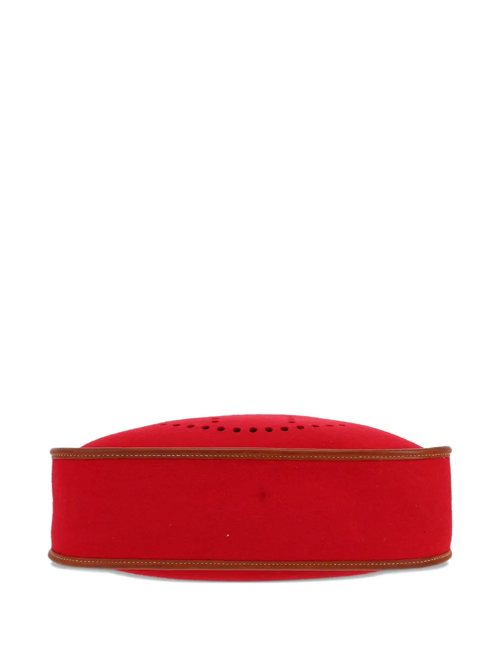 Pre-owned Hermes Evelyne Shoulder Bag In Red