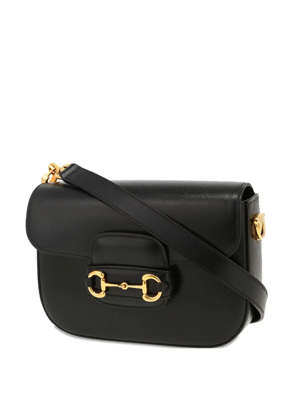 Gucci Pre-Owned ホースビット 1955 ショルダーバッグ S - Black Gucci Pre-Owned ホースビット 1955 ショルダーバッグ S - Black