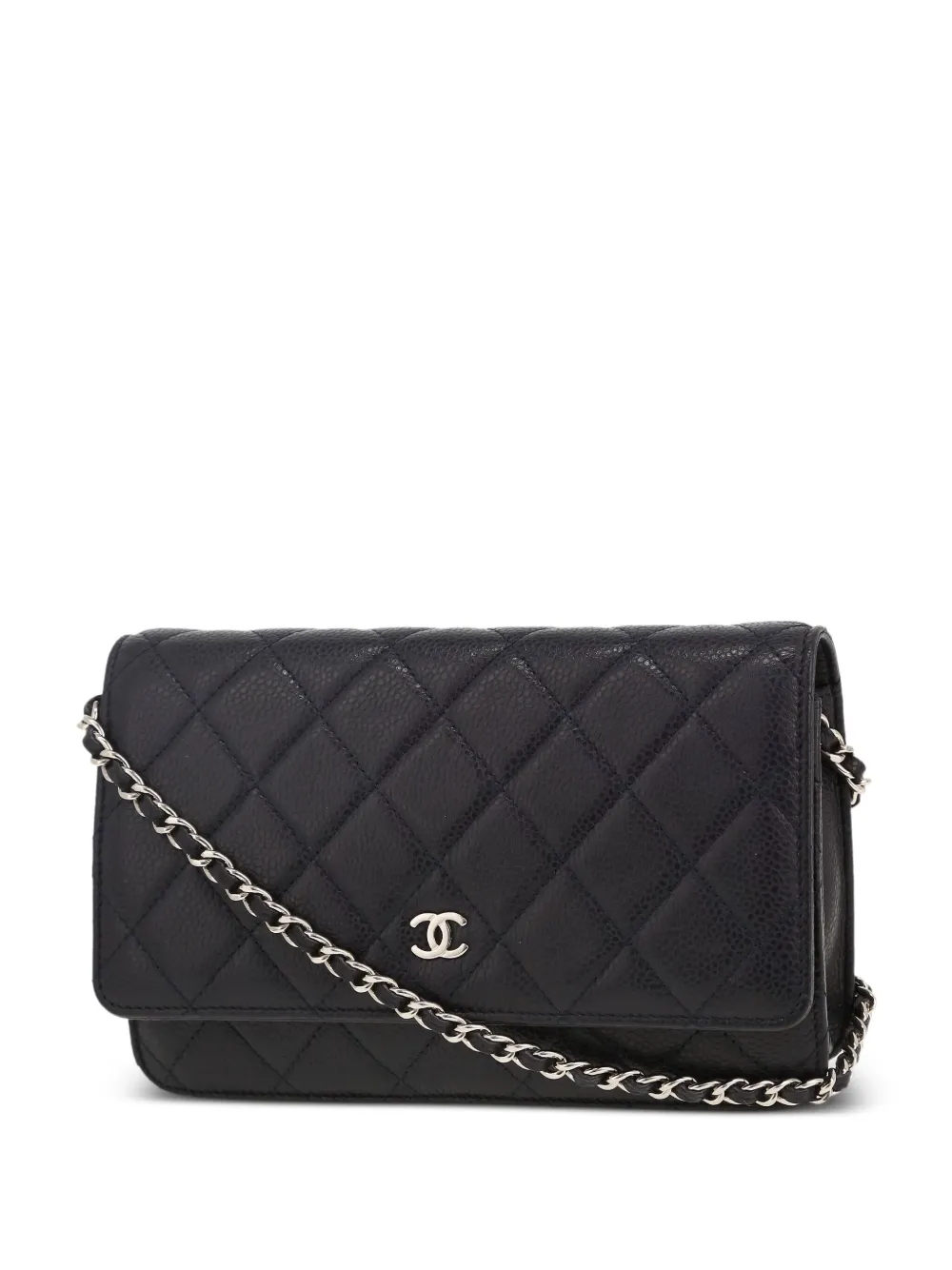 CHANEL Pre-Owned Wallet on Chain shoulder bag | Blue | Image 1