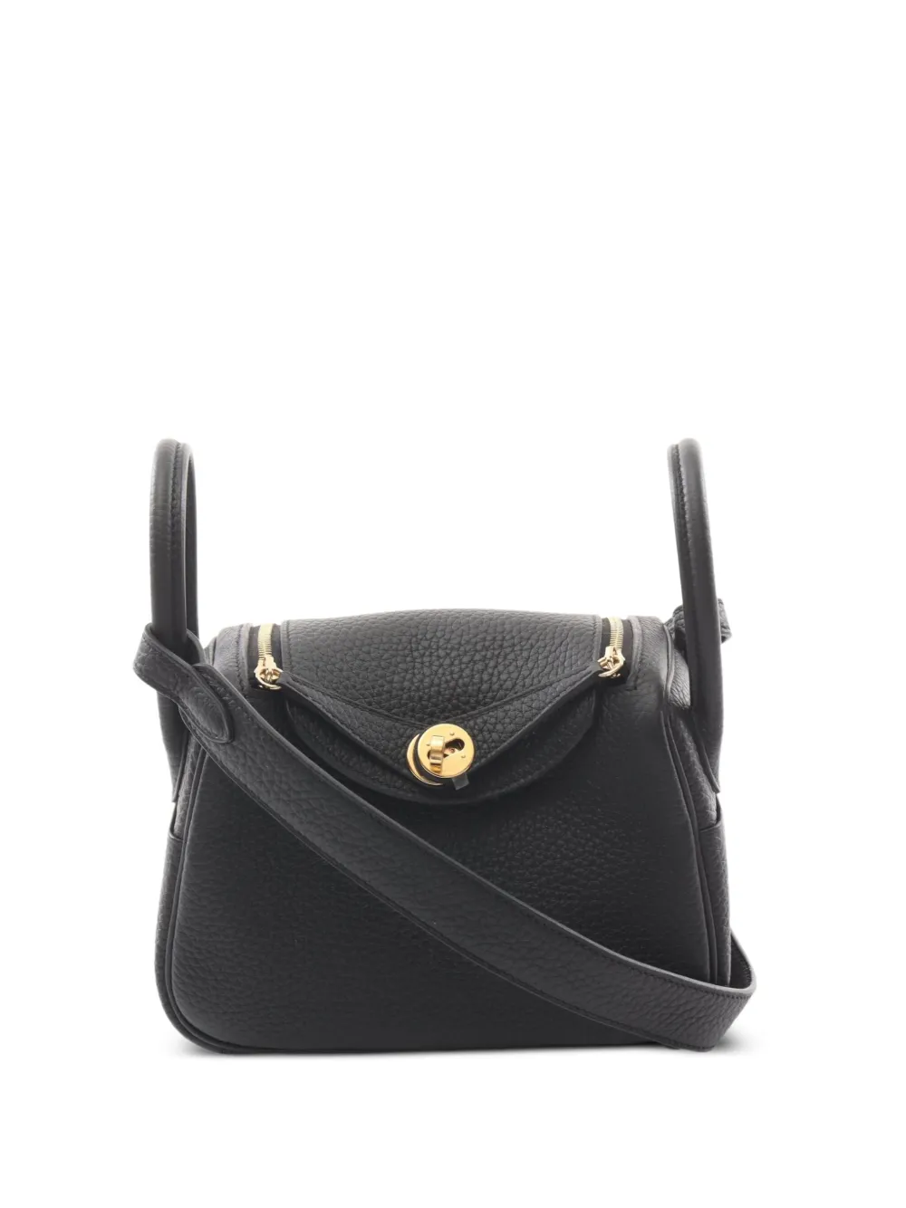 Hermès Pre-Owned 2024 mini Lindy shoulder bag | Black | Image 1