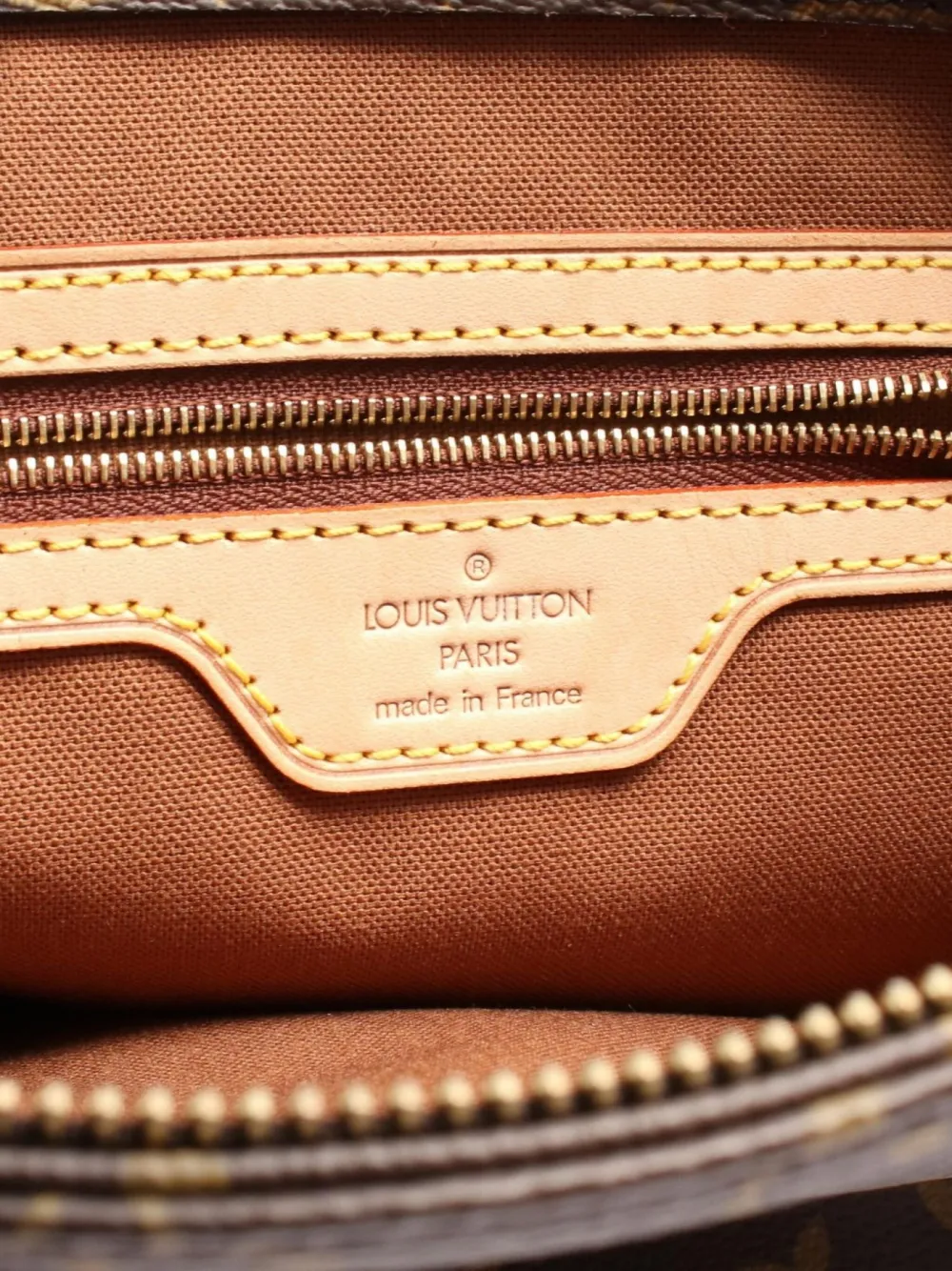 Pre-owned Louis Vuitton 2004 Cabas Piano Shoulder Bag