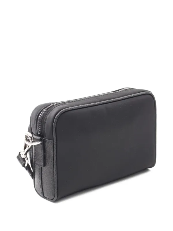 Prada Pre-Owned 2020 Tessuto Shoulder Bag Black FARFETCH IN