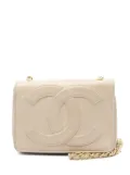 CHANEL Pre-Owned 1986-1988 Big Coco Mark shoulder bag - Neutrals