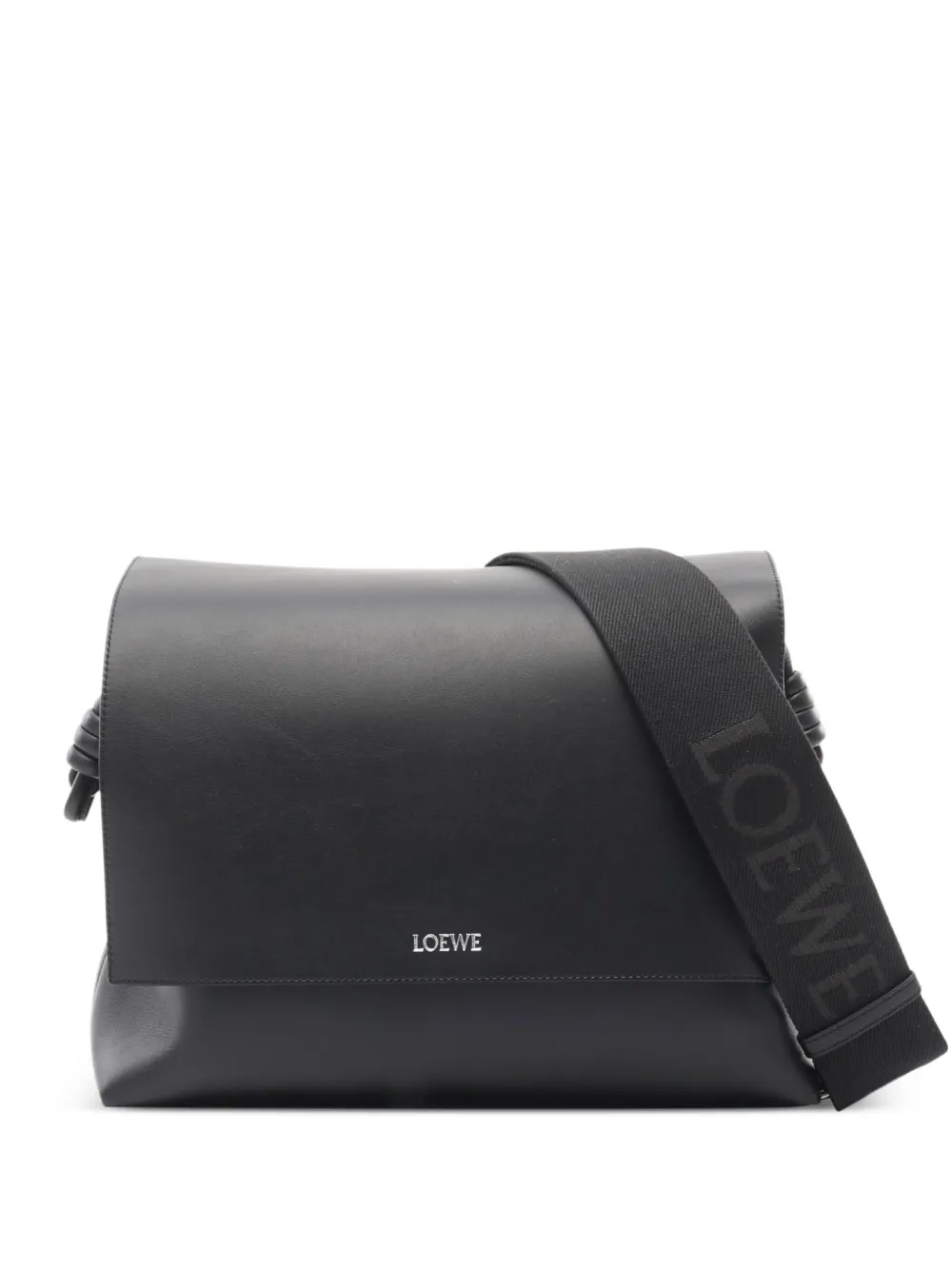 Loewe Pre-Owned 2020s Flamenco shoulder bag | Black | Image 1