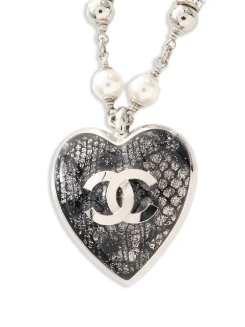CHANEL Pre-Owned 1986-1988 Coco Mark necklace