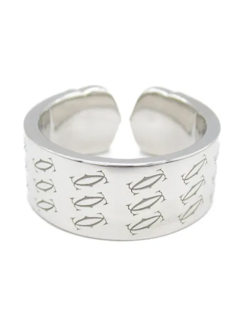 Cartier 2010s 18K white gold C2 ring