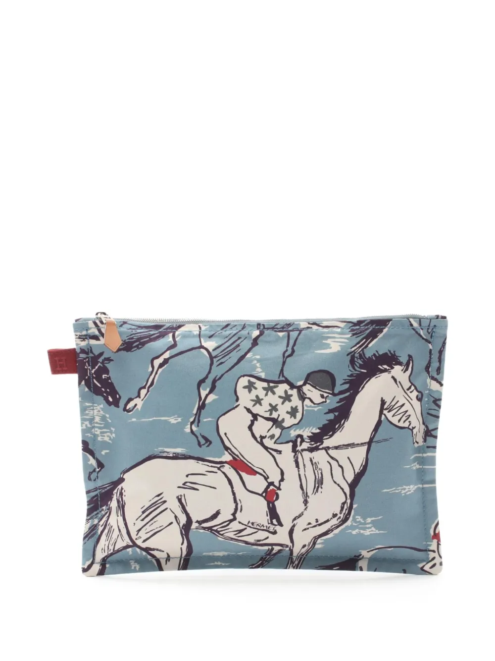 Pre-owned Hermes 2010s Yatching Gm Pouch