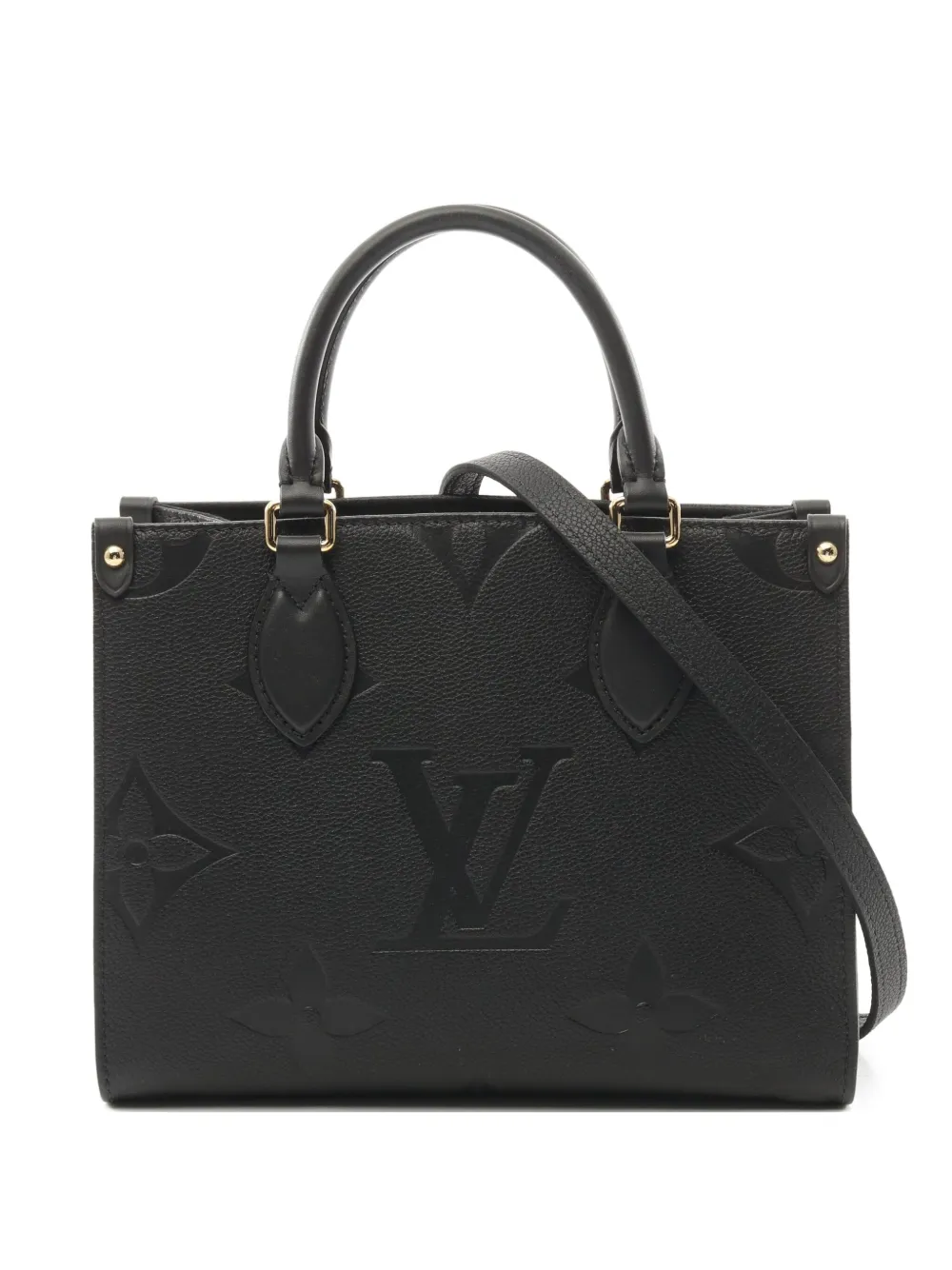 Louis Vuitton Pre-Owned 2021 On-the-Go PM tote bag | Black | Image 1