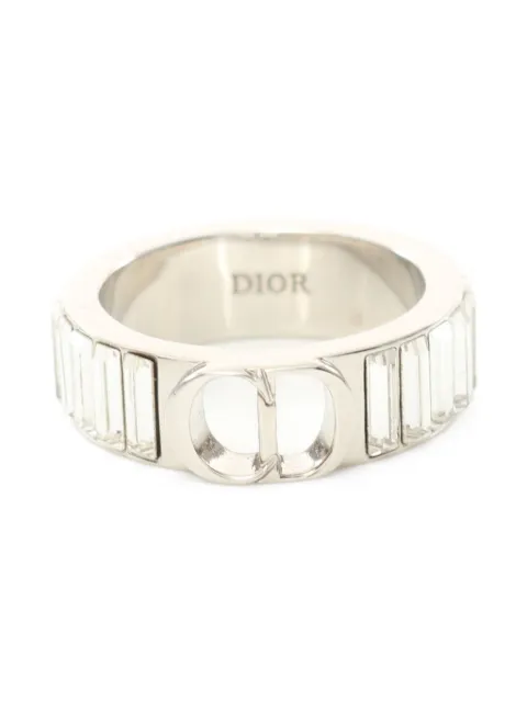 Christian Dior Pre-Owned خاتم 'أيكون' من عقد الألفينيات