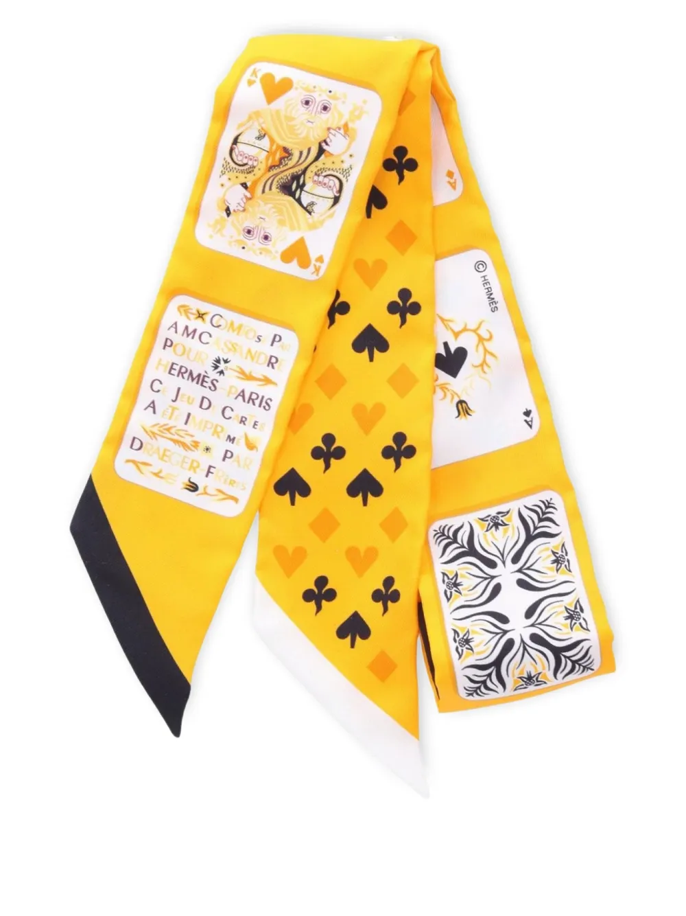 Pre-owned Hermes 2010s Twilly Scarf