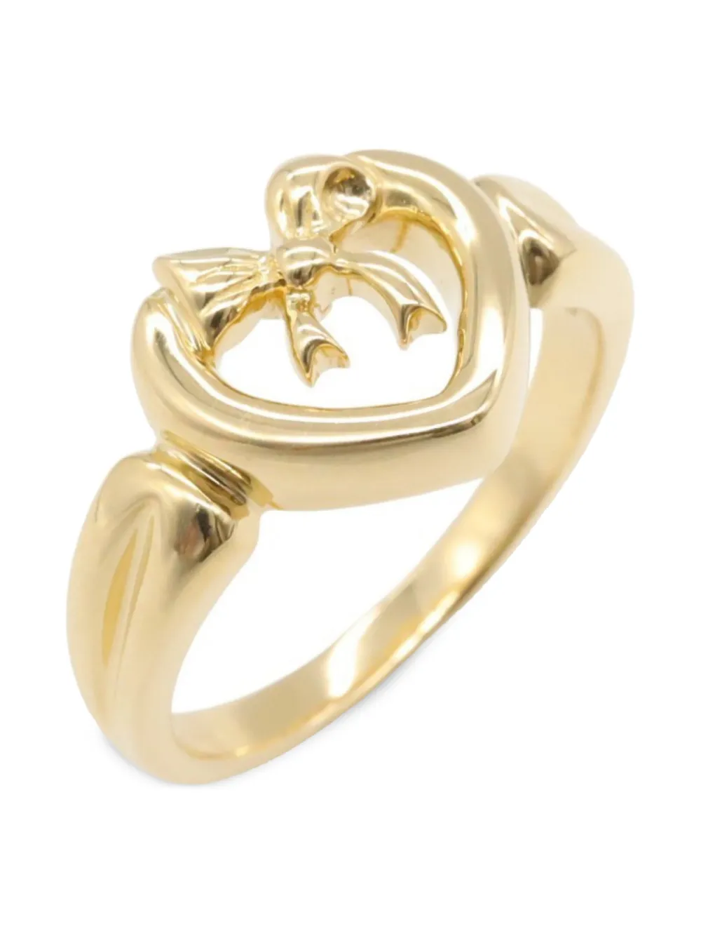 Tiffany & Co. Pre-Owned 2010s 18K yellow gold Heart ring | Image 2