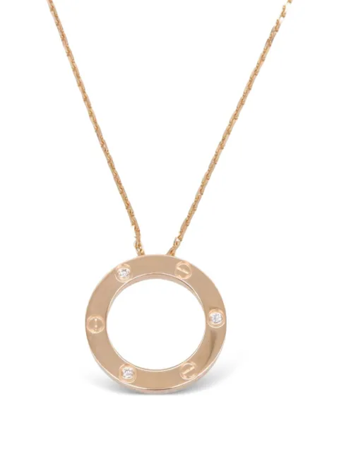 Cartier قلادة 'لوف سيركل' من عقد 2010