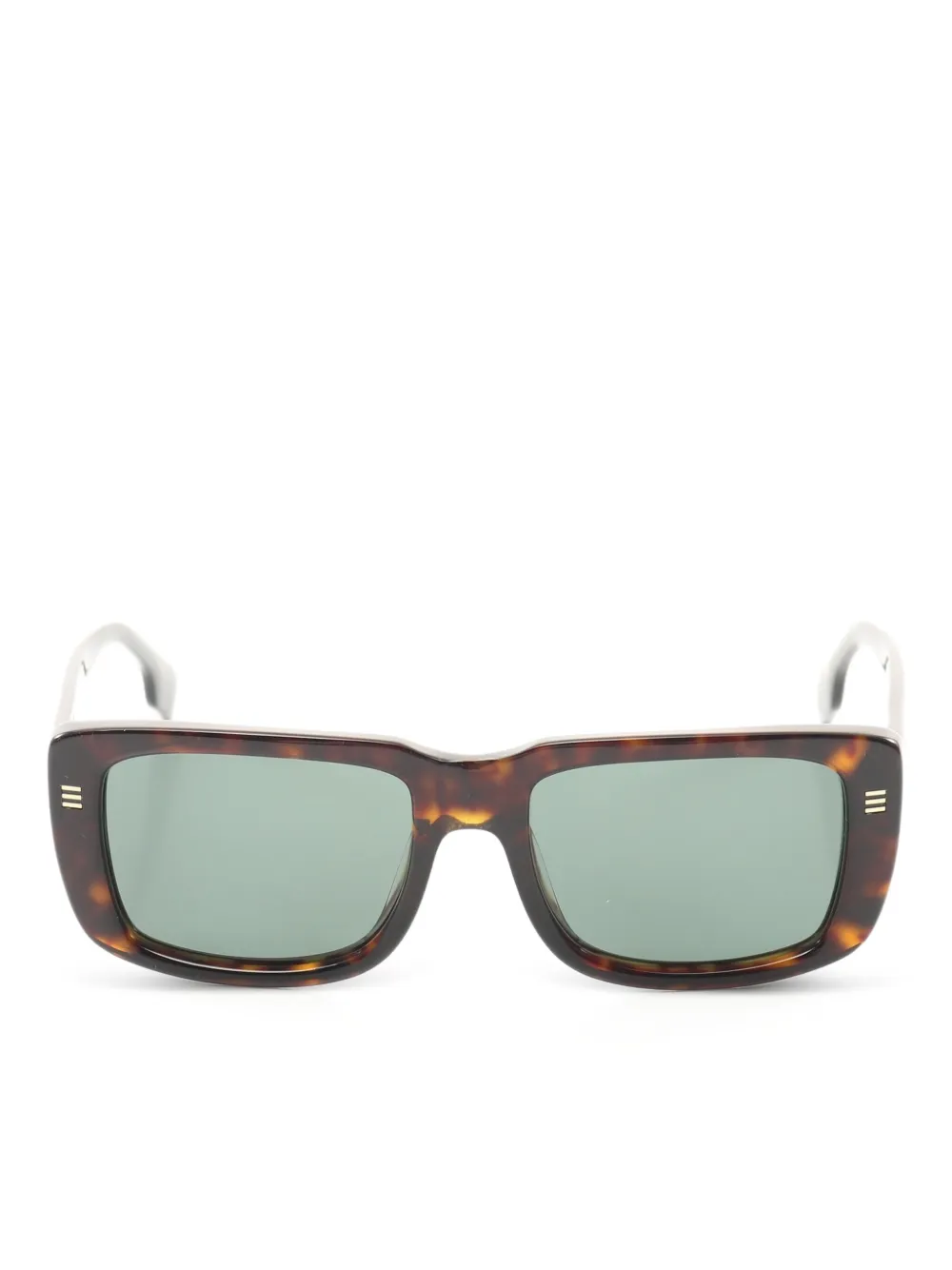 Burberry Pre-Owned 2010 square-frame sunglasses | Brown | Image 1