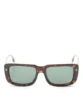 Burberry Pre-Owned 2010 square-frame sunglasses - Brown