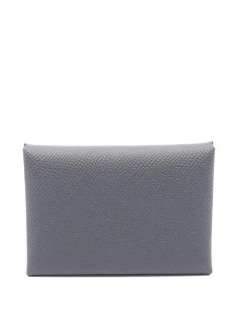 Hermès Pre-Owned 2025 カルヴィ デュオ 財布