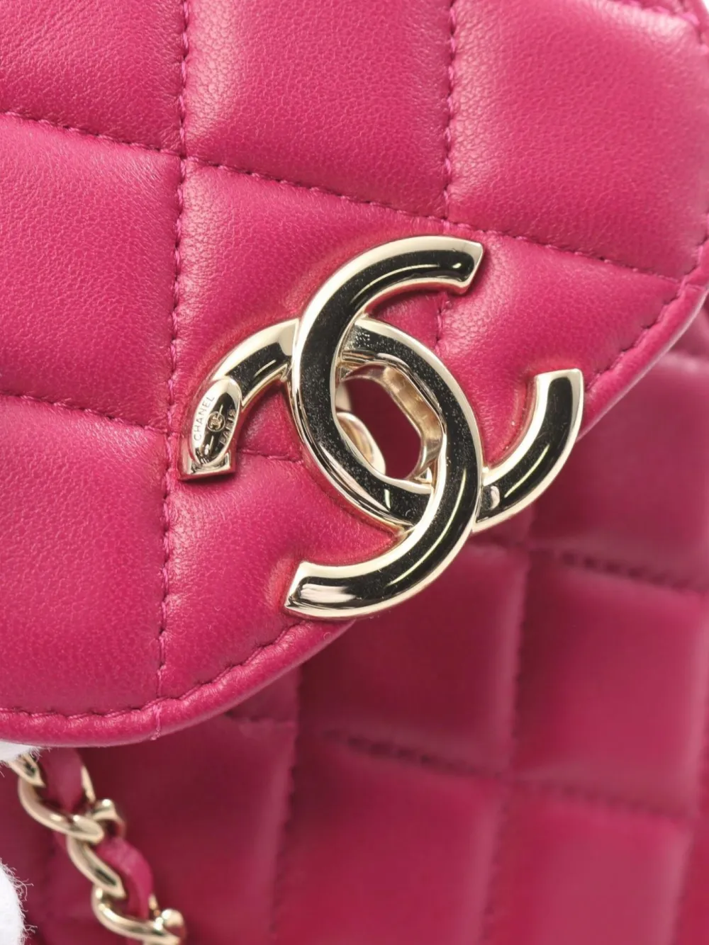 CHANEL Pre-Owned 2019 キルティング スマホケース | ピンク | FARFETCH JP