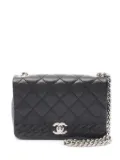 CHANEL Pre-Owned 2018 Matelasse flap shoulder bag - Black