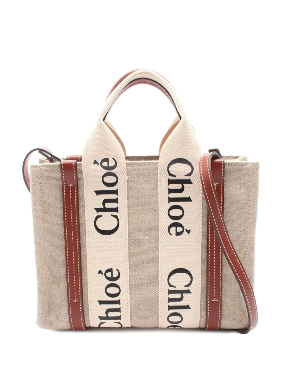 Pre-owned Chloé 2020s Small Woody Tote Bag
