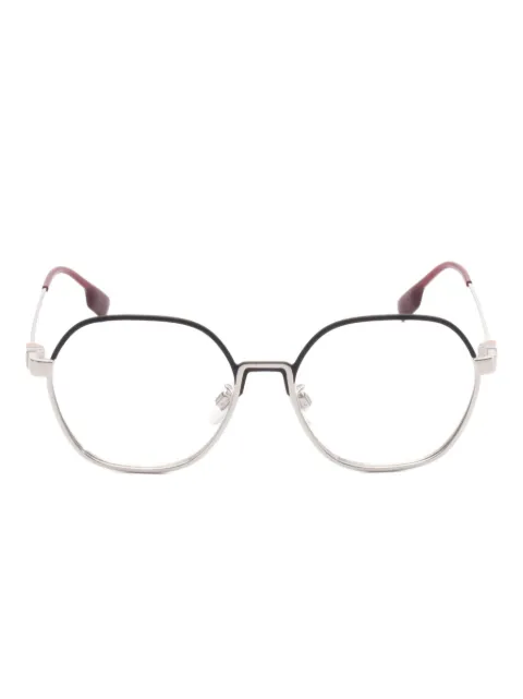 Burberry Pre-Owned نظارة بإطار مستدير 2010