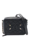 CHANEL Pre-Owned 2000-2002 leather shoulder bag - Black