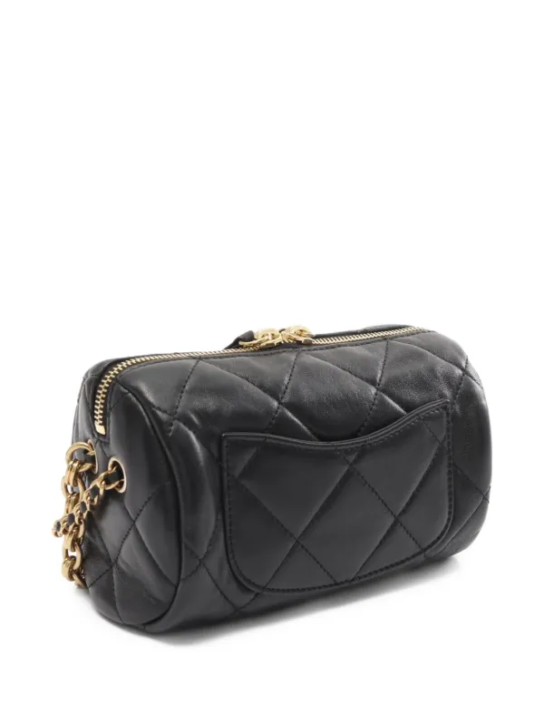 CHANEL Pre-Owned 2021s キルティング ミニバッグ | ブラック