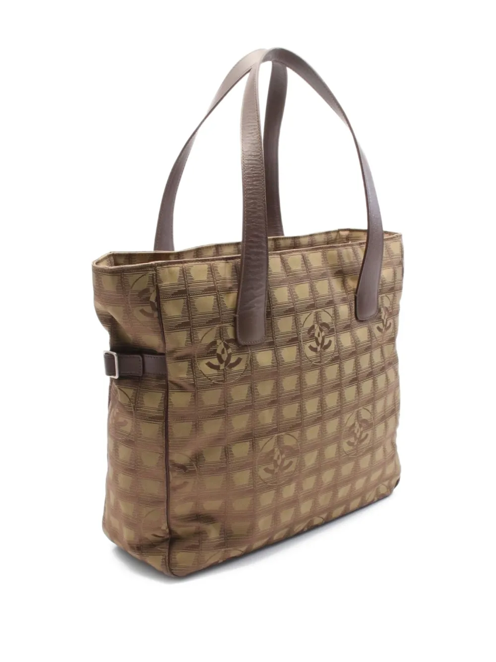Pre-owned Chanel 2002-2003 New Travel Line Gm Tote Bag