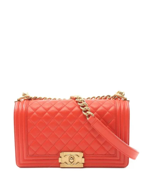 CHANEL Pre-Owned 2016-2017 Boy Chanel shoulder bag