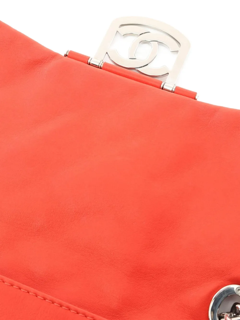 Pre-owned Chanel 2006-2008 Matelasse Shoulder Bag In Red