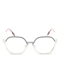 Burberry Pre-Owned 2010s Winston glasses - Silver