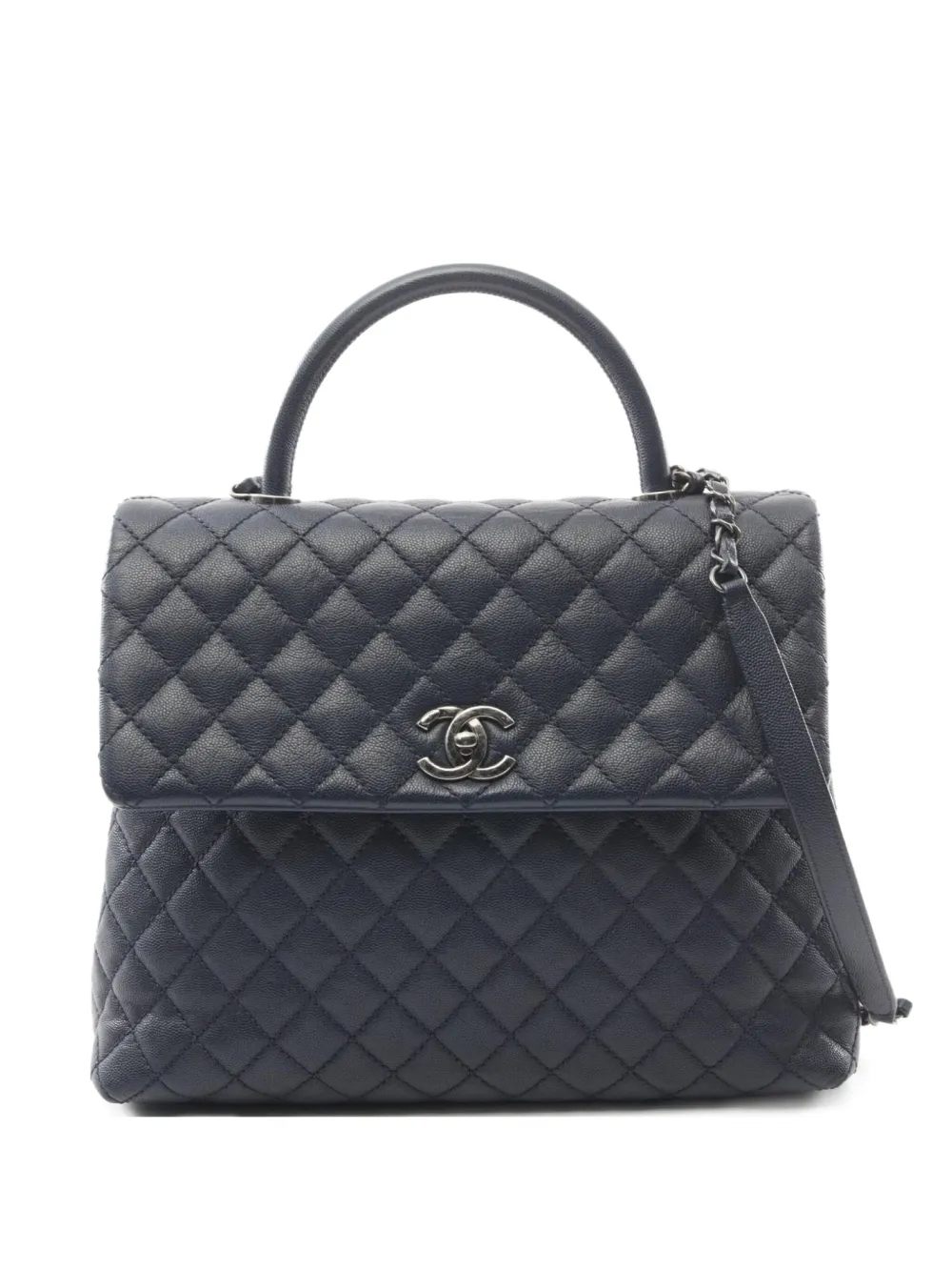 CHANEL(シャネル) トップハンドル キャビアスキン 2WAYバッグ