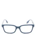 Burberry Pre-Owned 2010s logo-print glasses - Blue