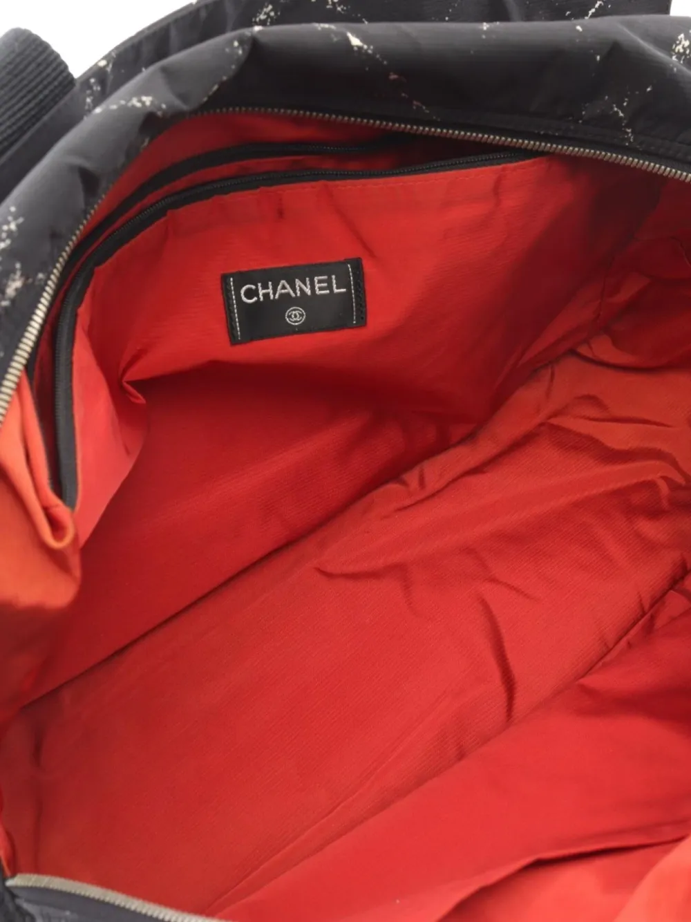 Pre-owned Chanel 1997-1999 Old Travel Line Handbag