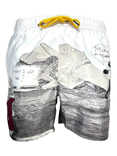 Iceberg bugs bunny seascape swim shorts